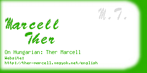 marcell ther business card